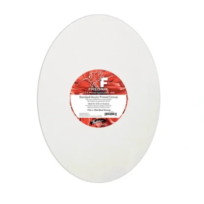 Fredrix Oval Stretched Canvas - Little Painter Art | Exploring the Endless Possibilities of Art^ Discount