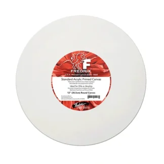 Fredrix Round Stretched Canvas - Little Painter Art | Exploring the Endless Possibilities of Art^ Hot