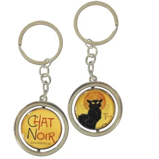 Fridolin Keychain - Chat Noir - Little Painter Art | Exploring the Endless Possibilities of Art^ Fashion