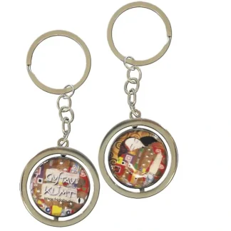 Fridolin Keychain - Gustav Klimt "Fulfilment" - Little Painter Art | Exploring the Endless Possibilities of Art^ Outlet