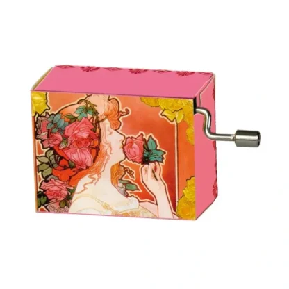 Fridolin Music Box - La vie en rose, Jugendstil Red - Little Painter Art | Exploring the Endless Possibilities of Art^ Outlet