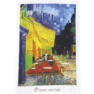 Fridolin Tea Towel - Vincent Van Gogh "Caf de Nuit" - Little Painter Art | Exploring the Endless Possibilities of Art^ Discount