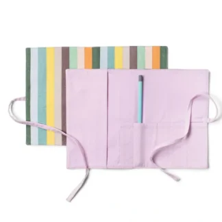 Fringe Studio Roll Up Pouch - Bold Stripe - Little Painter Art | Exploring the Endless Possibilities of Art^ Best Sale