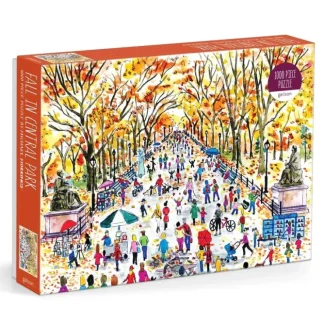 Galison 1000pc Puzzle - Fall In Central Park - Little Painter Art | Exploring the Endless Possibilities of Art^ Hot