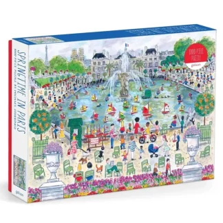 Galison 1000pc Puzzle - Michael Storrings Springtime in Paris - Little Painter Art | Exploring the Endless Possibilities of Art^ Best Sale