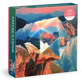 Galison 500pc Puzzle - Nature's Prism - Little Painter Art | Exploring the Endless Possibilities of Art^ Fashion