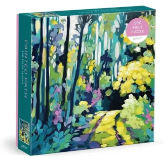 Galison 500pc Puzzle - Painted Path - Little Painter Art | Exploring the Endless Possibilities of Art^ Sale