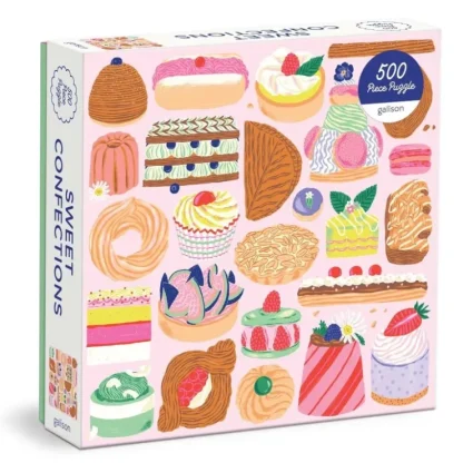 Galison 500pc Puzzle - Sweet Confections - Little Painter Art | Exploring the Endless Possibilities of Art^ Online