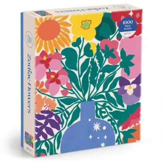 Galison 1000pc Puzzle - Zodiac Flowers - Little Painter Art | Exploring the Endless Possibilities of Art^ Shop