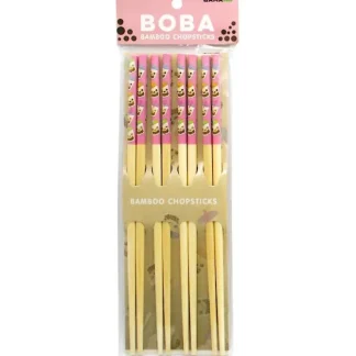 GAMAGO Bamboo Chopsticks Set of 4 - Boba - Little Painter Art | Exploring the Endless Possibilities of Art^ Cheap
