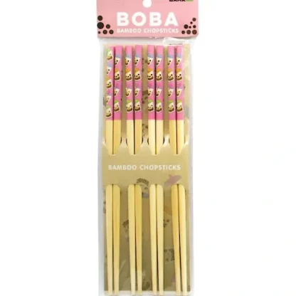 GAMAGO Bamboo Chopsticks Set of 4 - Boba - Little Painter Art | Exploring the Endless Possibilities of Art^ Cheap