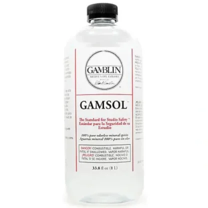 Gamblin Gamsol Mineral Spirits 33.8oz - Little Painter Art | Exploring the Endless Possibilities of Art^ Store