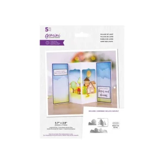 Gemini Scenes of Light Stamp & Die - Village of Light - Little Painter Art | Exploring the Endless Possibilities of Art^ Best Sale