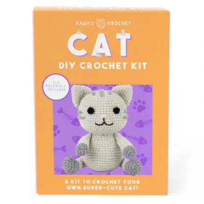 Gift Republic DIY Crochet Cat Kit - Little Painter Art | Exploring the Endless Possibilities of Art^ Fashion