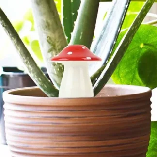 Gift Republic Self Watering Planter Accessory - Mushroom - Little Painter Art | Exploring the Endless Possibilities of Art^ Best Sale