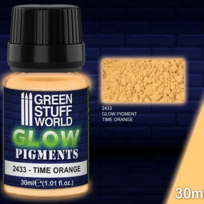 Glow in the Dark Pigments - TIME ORANGE - Little Painter Art | Exploring the Endless Possibilities of Art^ Outlet