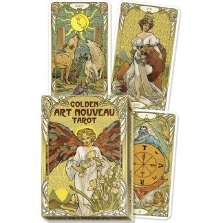 Golden Art Nouveau Grand Trumps by Giulia Francesca Massaglia - Little Painter Art | Exploring the Endless Possibilities of Art^ Best