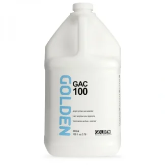 GOLDEN GAC100 - Acrylic Primer and Extender - 3.78L (128fl) - Little Painter Art | Exploring the Endless Possibilities of Art^ Cheap