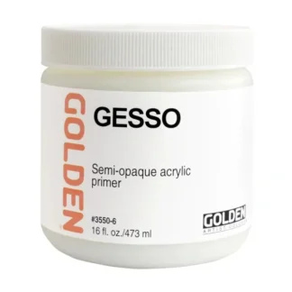 Golden Gesso White 16oz - Little Painter Art | Exploring the Endless Possibilities of Art^ Shop