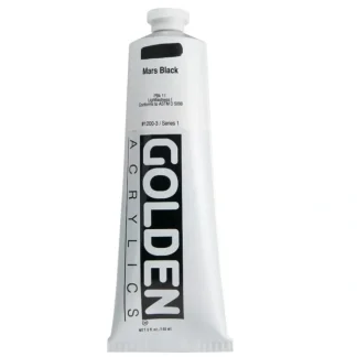 Golden Heavy Body Acrylic Paint 5oz Mars Black - Little Painter Art | Exploring the Endless Possibilities of Art^ Best