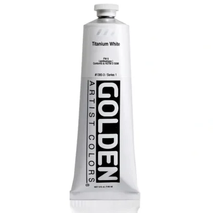Golden Heavy Body Acrylic Paint 5oz Titanium White - Little Painter Art | Exploring the Endless Possibilities of Art^ Fashion