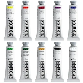 Golden Heavy Body Acrylic Paint Tubes 2oz - Little Painter Art | Exploring the Endless Possibilities of Art^ Clearance