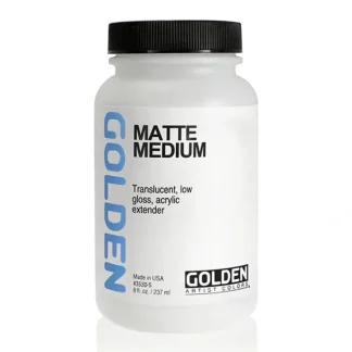 Golden Medium Matte 8oz - Little Painter Art | Exploring the Endless Possibilities of Art^ Shop