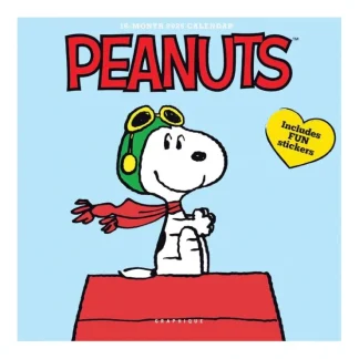 Graphique 2025 Mini Wall Calendar - Peanuts - Little Painter Art | Exploring the Endless Possibilities of Art^ Clearance