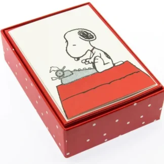 Graphique de France Notecards 16pk - Peanuts Snoopy Typewriter - Little Painter Art | Exploring the Endless Possibilities of Art^ New