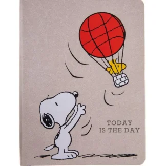 Graphique de France Vegan Leather Journal - Peanuts Today Is The Day - Little Painter Art | Exploring the Endless Possibilities of Art^ Clearance