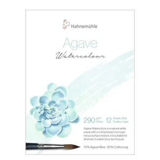 Hahnemhle Agave Cold Pressed Watercolour Pads - 290gsm - 12 Sheets - Little Painter Art | Exploring the Endless Possibilities of Art^ Outlet