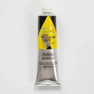 Holbein Acrylic Heavy body AU434 Imidazolone Yellow C 60ml - Little Painter Art | Exploring the Endless Possibilities of Art^ Sale