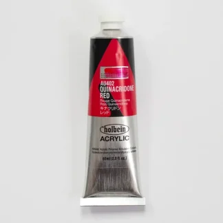 Holbein Acrylic Heavy body AU402 Quinacridone Red D 60ml - Little Painter Art | Exploring the Endless Possibilities of Art^ Best Sale