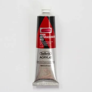 Holbein Acrylic Heavy body AU406 Anthraquinone Red C 60ml - Little Painter Art | Exploring the Endless Possibilities of Art^ Sale