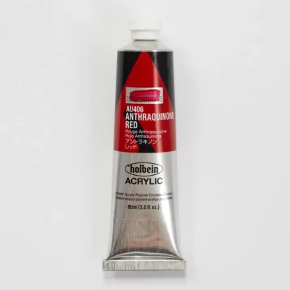 Holbein Acrylic Heavy body AU406 Anthraquinone Red C 60ml - Little Painter Art | Exploring the Endless Possibilities of Art^ Sale