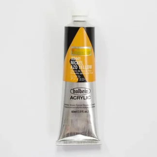 Holbein Acrylic Heavy body AU441 Nickel Azo Yellow D 60ml - Little Painter Art | Exploring the Endless Possibilities of Art^ Best Sale