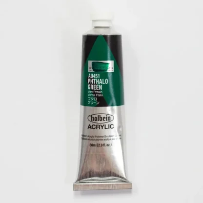 Holbein Acrylic Heavy body AU451 Phthalo Green B 60ml - Little Painter Art | Exploring the Endless Possibilities of Art^ Shop