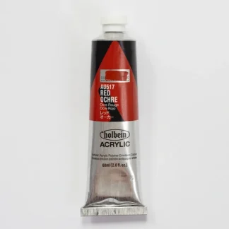Holbein Acrylic Heavy body AU517 Red Ochre A 60ml - Little Painter Art | Exploring the Endless Possibilities of Art^ Clearance