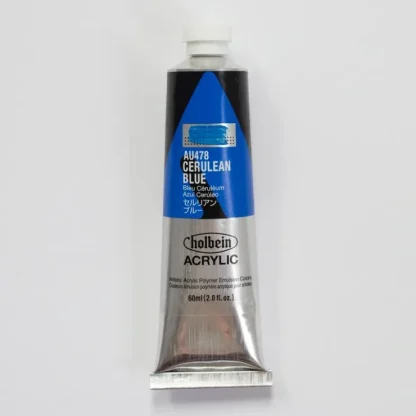 Holbein Acrylic Heavy body AU478 Cerulean Blue E 60ml - Little Painter Art | Exploring the Endless Possibilities of Art^ Clearance