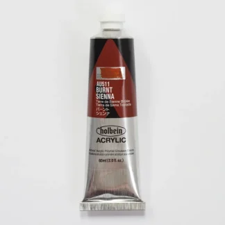 Holbein Acrylic Heavy body AU511 Burnt Sienna A 60ml - Little Painter Art | Exploring the Endless Possibilities of Art^ Fashion