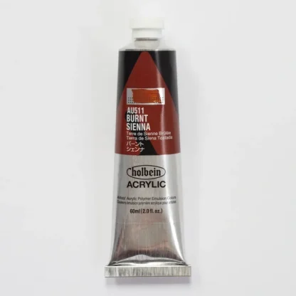 Holbein Acrylic Heavy body AU511 Burnt Sienna A 60ml - Little Painter Art | Exploring the Endless Possibilities of Art^ Fashion
