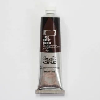 Holbein Acrylic Heavy body AU512 Burnt Umber A 60ml - Little Painter Art | Exploring the Endless Possibilities of Art^ New