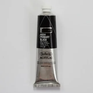 Holbein Acrylic Heavy body AU554 Primary Black B 60ml - Little Painter Art | Exploring the Endless Possibilities of Art^ Fashion