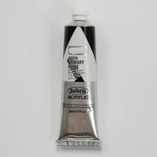 Holbein Acrylic Heavy body AU555 Primary White B 60ml - Little Painter Art | Exploring the Endless Possibilities of Art^ Best Sale