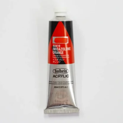 Holbein Acrylic Heavy body AU419 Imidazolone Orange C 60ml - Little Painter Art | Exploring the Endless Possibilities of Art^ Cheap
