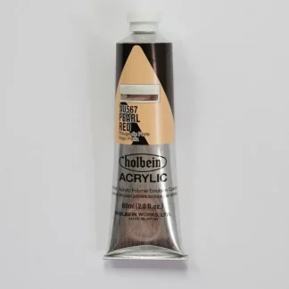 Holbein Acrylic Heavy body AU567 Pearl Red D 60ml - Little Painter Art | Exploring the Endless Possibilities of Art^ New