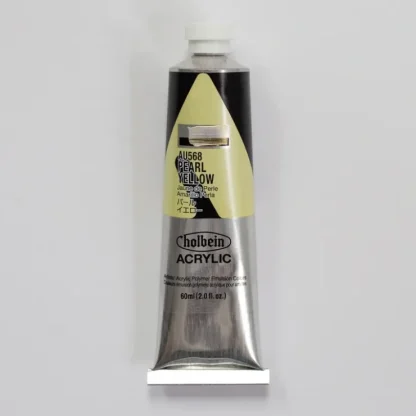 Holbein Acrylic Heavy body AU568 Pearl Yellow D 60ml - Little Painter Art | Exploring the Endless Possibilities of Art^ Clearance