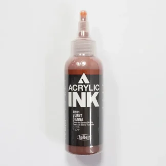 Holbein Acrylic Ink AI911 Burnt Sienna A 100ml - Little Painter Art | Exploring the Endless Possibilities of Art^ Store