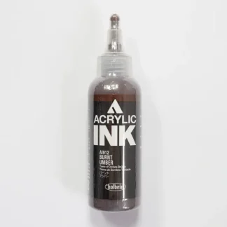 Holbein Acrylic Ink AI912 Burnt Umber A 100ml - Little Painter Art | Exploring the Endless Possibilities of Art^ Discount