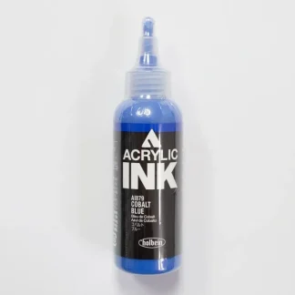 Holbein Acrylic Ink AI879 Cobalt Blue E 100ml - Little Painter Art | Exploring the Endless Possibilities of Art^ Cheap